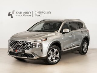 2021 Hyundai Santa Fe IV Рестайлинг, серебристый, 2867000 рублей, вид 1
