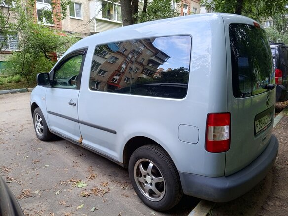2007 Volkswagen Caddy III, серый - вид 3