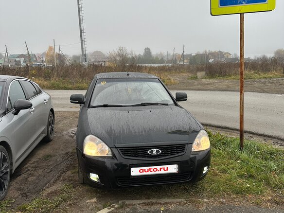 2011 Lada (ВАЗ) Priora I, чёрный, 350000 рублей - вид 21