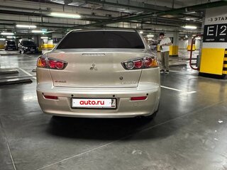 2011 Mitsubishi Lancer X Рестайлинг, бежевый, 790000 рублей, вид 5