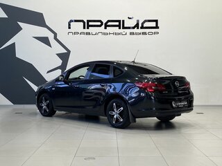 2014 Opel Astra J Рестайлинг, чёрный, 1009900 рублей, вид 5