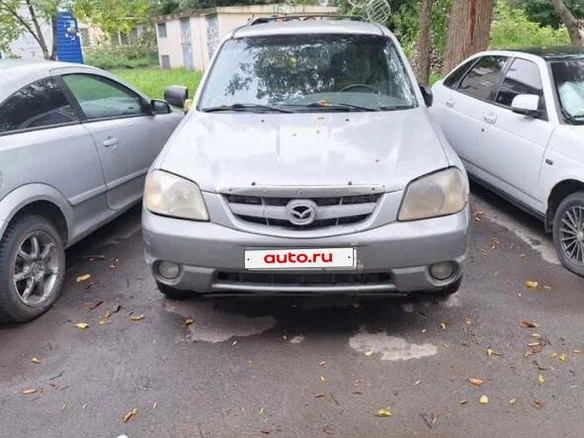 2002 Mazda Tribute I, серый, 150000 рублей