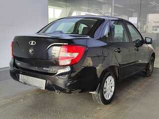 2014 Lada (ВАЗ) Granta I, чёрный, 380000 рублей, вид 5