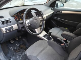 2008 Opel Astra H Рестайлинг, синий, 450000 рублей, вид 3