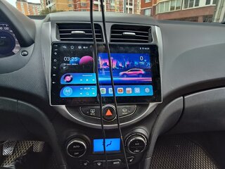 2011 Hyundai Solaris I, фиолетовый, 800000 рублей, вид 3