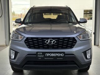 2021 Hyundai Creta I Рестайлинг, серый, 2420000 рублей, вид 2