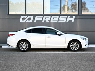2016 Mazda 6 III (GJ) Рестайлинг, белый, 1749000 рублей, вид 5