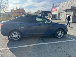 2017 Lada (ВАЗ) Vesta I, синий, 747000 рублей, вид 2