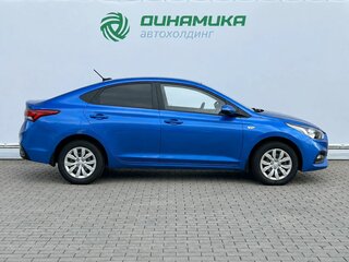2019 Hyundai Solaris II, синий, 1495000 рублей, вид 4