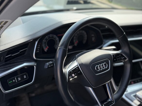 2021 Audi A6 45 TFSI V (C8), чёрный, 4570000 рублей - вид 12