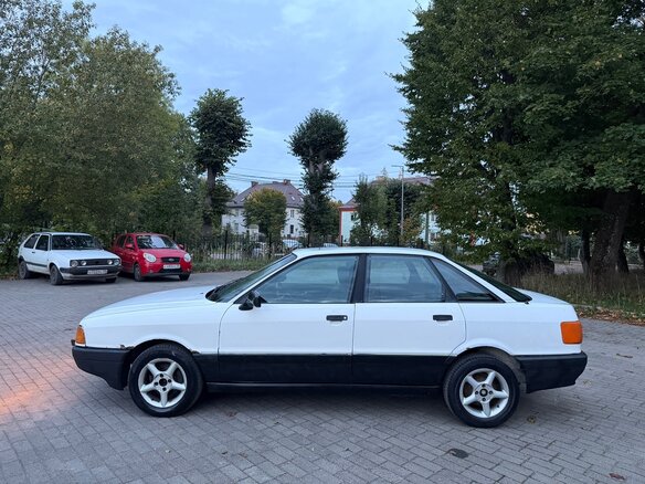 1987 Audi 80 IV (B3), белый, 125000 рублей - вид 7