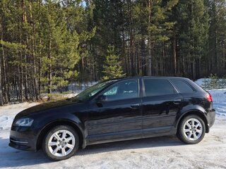 2011 Audi A3 II (8P) Рестайлинг 2, чёрный, 830000 рублей, вид 4