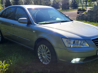 2008 Hyundai Sonata V (NF) Рестайлинг, серый, 750000 рублей, вид 2