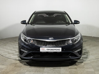 2018 Kia Optima IV Рестайлинг, синий, 1749777 рублей, вид 2