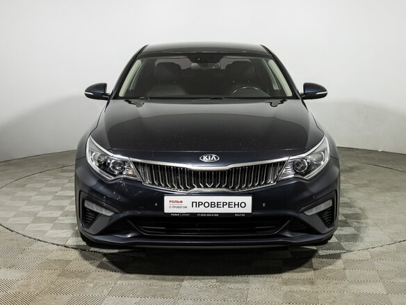 2018 Kia Optima IV Рестайлинг, синий, 1749777 рублей - вид 1