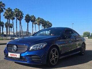 2020 Mercedes-Benz C-Класс 180 IV (W205) Рестайлинг, синий, 3950000 рублей, вид 1