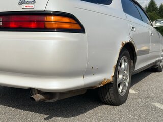 1996 Toyota Mark II VII (X90), серый, 560000 рублей, вид 4