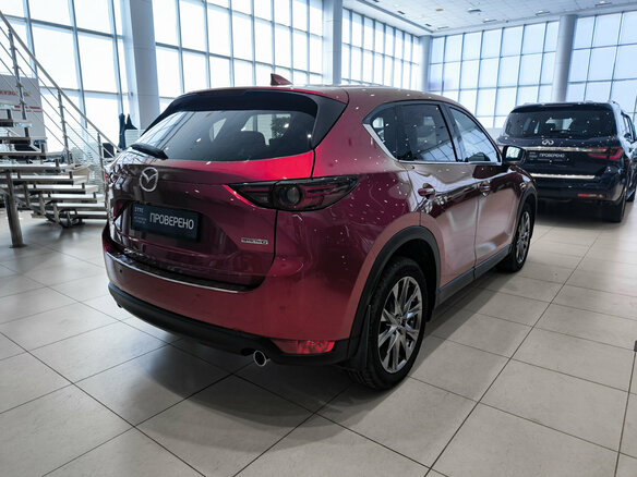 2021 Mazda CX-5 II Рестайлинг, красный - вид 4