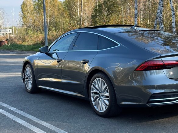 2020 Audi A7 45 TDI II (4K), серый, 6300000 рублей - вид 6