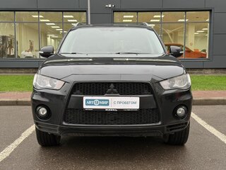 2009 Mitsubishi Outlander II Рестайлинг, чёрный, 929000 рублей, вид 2
