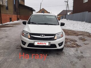 2017 Lada (ВАЗ) Granta I, белый, 350000 рублей, вид 1