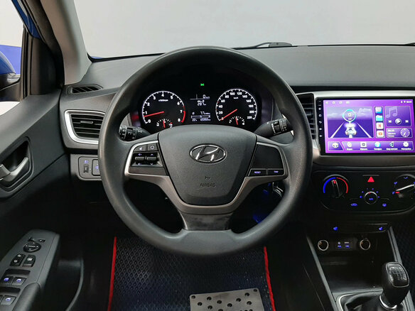 2018 Hyundai Solaris II, синий - вид 13