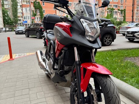 2012 Honda NC 700X, красный, 530000 рублей, вид 3