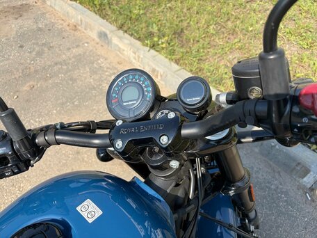 2024 Royal Enfield Shotgun, синий, 590000 рублей, вид 3