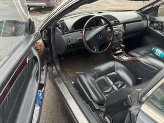 2001 Mercedes-Benz CL-Класс 600 II (C215), чёрный, 400000 рублей, вид 4