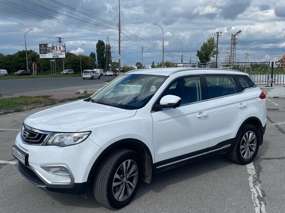2019 Geely Atlas I, белый, 1750000 рублей - вид 1