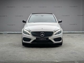 2017 Mercedes-Benz C-Класс 200 9G-TRONIC IV (W205), белый, 2175000 рублей, вид 2