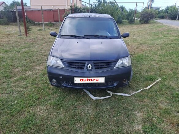 2006 Renault Logan I, серый