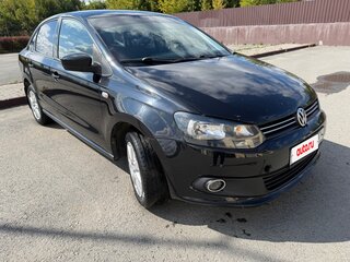 2012 Volkswagen Polo V, чёрный, 680000 рублей, вид 2