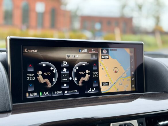 2018 Lexus LX 570 III Рестайлинг 2, синий, 7145000 рублей - вид 36