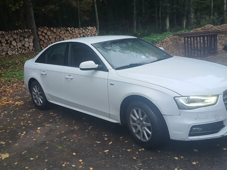 2012 Audi A4 IV (B8) Рестайлинг, белый, 950000 рублей, вид 1