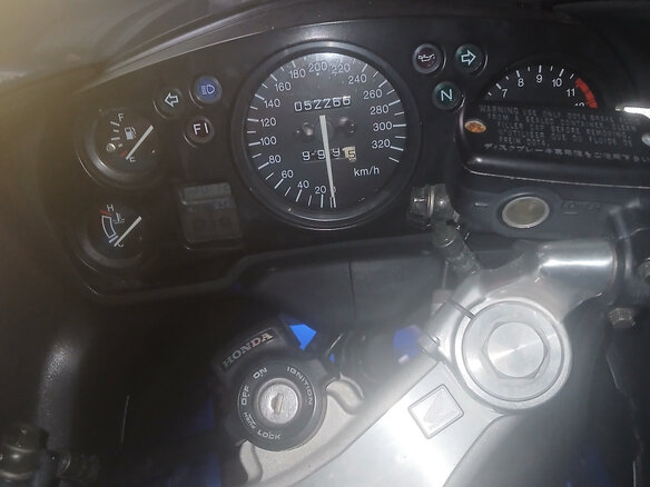 1999 Honda CBR 1100 XX, синий, 500000 рублей - вид 4