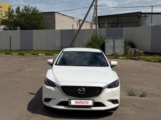 2017 Mazda 6 III (GJ) Рестайлинг, белый, 1800000 рублей, вид 2