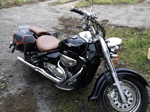 2006 Suzuki Intruder VL 400 Classic, чёрный, 455000 рублей