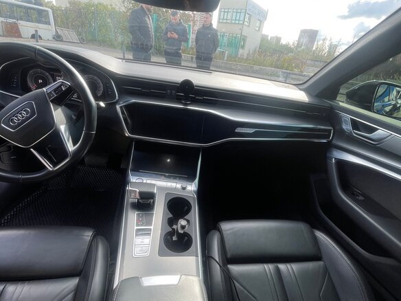 2020 Audi A6 45 TDI V (C8), чёрный - вид 6