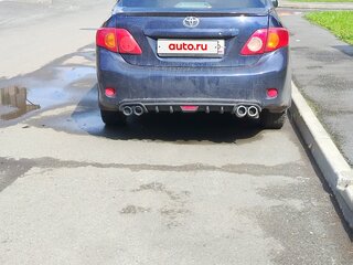 2008 Toyota Corolla X (E140, E150), синий, 680000 рублей, вид 4