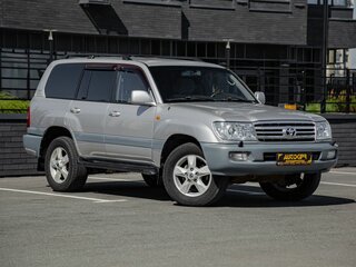 2007 Toyota Land Cruiser 100 Series Рестайлинг 2, серебристый, 2250000 рублей, вид 1