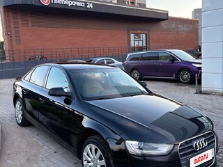 2014 Audi A4 IV (B8) Рестайлинг, чёрный, 1150000 рублей, вид 4