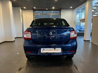 2017 Renault Logan II, синий, 885000 рублей, вид 4