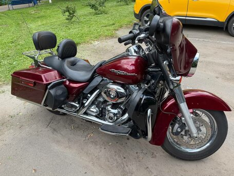 2008 Harley-Davidson Street Glide, красный, 690000 рублей, вид 1