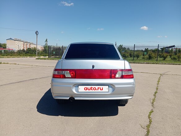 2007 Lada (ВАЗ) 2110, серебристый, 185000 рублей - вид 4