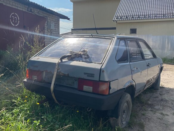 2001 Lada (ВАЗ) 2109 21093i, серый - вид 3