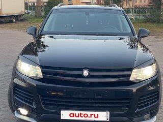 2010 Volkswagen Touareg II, чёрный, 1740000 рублей, вид 1