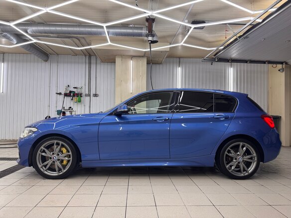 2015 BMW 1 серии 120i II (F20/F21) Рестайлинг, синий, 2150000 рублей - вид 6
