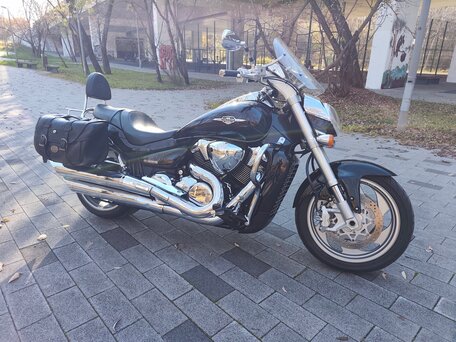 2009 Suzuki Intruder M1800R, чёрный, 1080000 рублей, вид 2