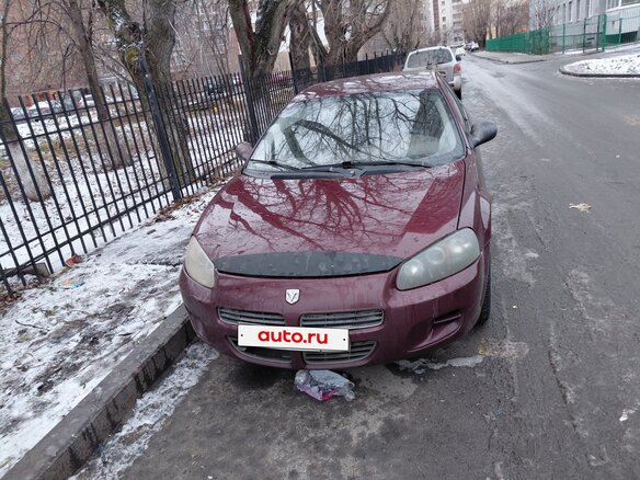 2002 Dodge Stratus II, пурпурный, 140000 рублей
